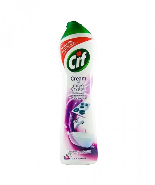 CIF-LILA.jpg Cif crema de curatat lila flower, 500ml - imagine 1