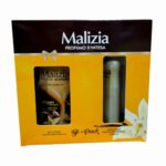 Malizia Set Cadou VANILLA&ARGAN Deodorant+gel de Dus 200ML
