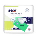 Seni super trio, scutece cu sistem inchis, marimea l, 10 buc/pachet, 8 pic.
