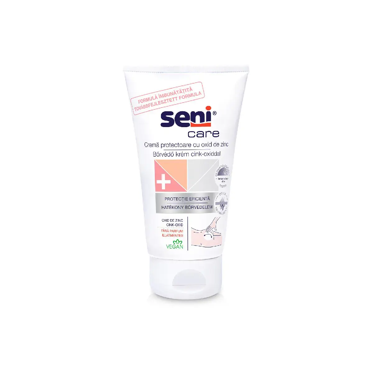 Seni-crema-cu-zinc-.webp Seni Care Crema Protectoare cu Oxid de Zinc, Formula Imbunatatita, 100 ml - imagine 1