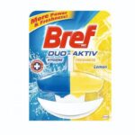 Bref odorizant wc duo active lemon, 50 ml